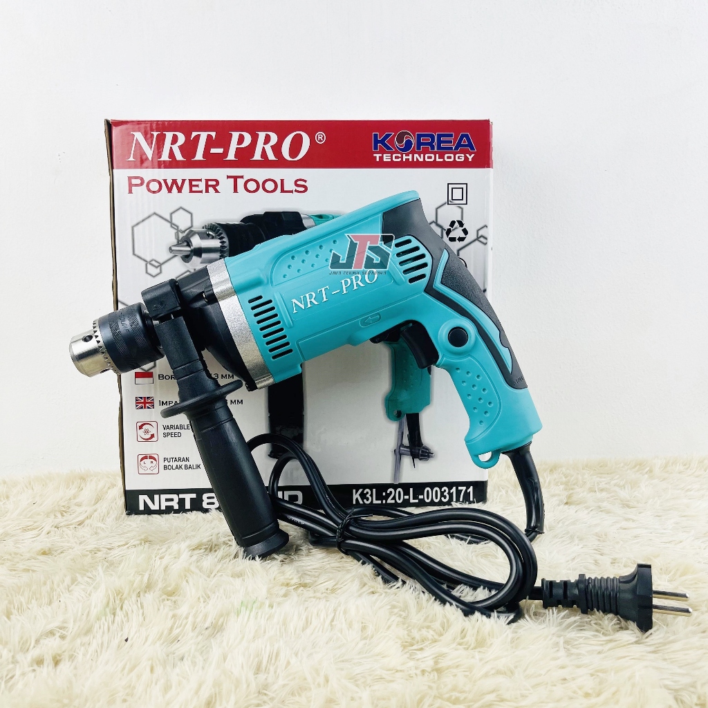 Bor Listrik 13mm Impact Drill NRT PRO 800 HD Bor Beton