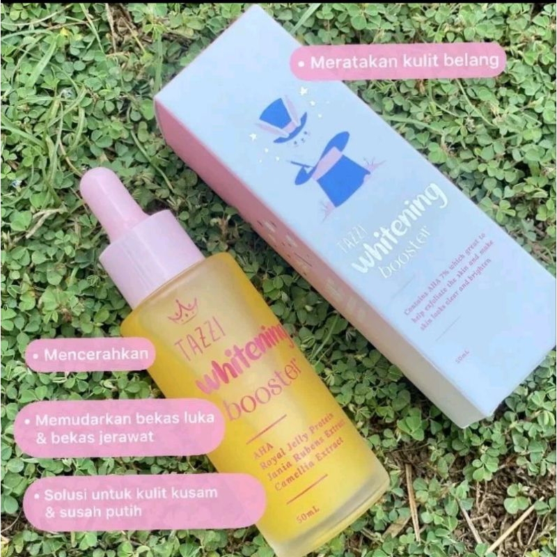 AHA WHITENING BOOSTER TAZZI | SERUM AHA TAZZI