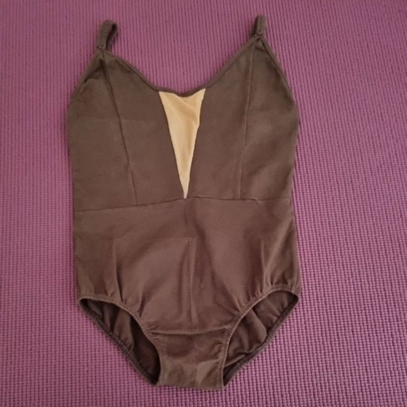 Leotard Ballet Coklat