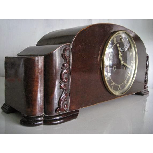 Jam antik Classic MAUTHE Mantle Clock era 1800 Germany