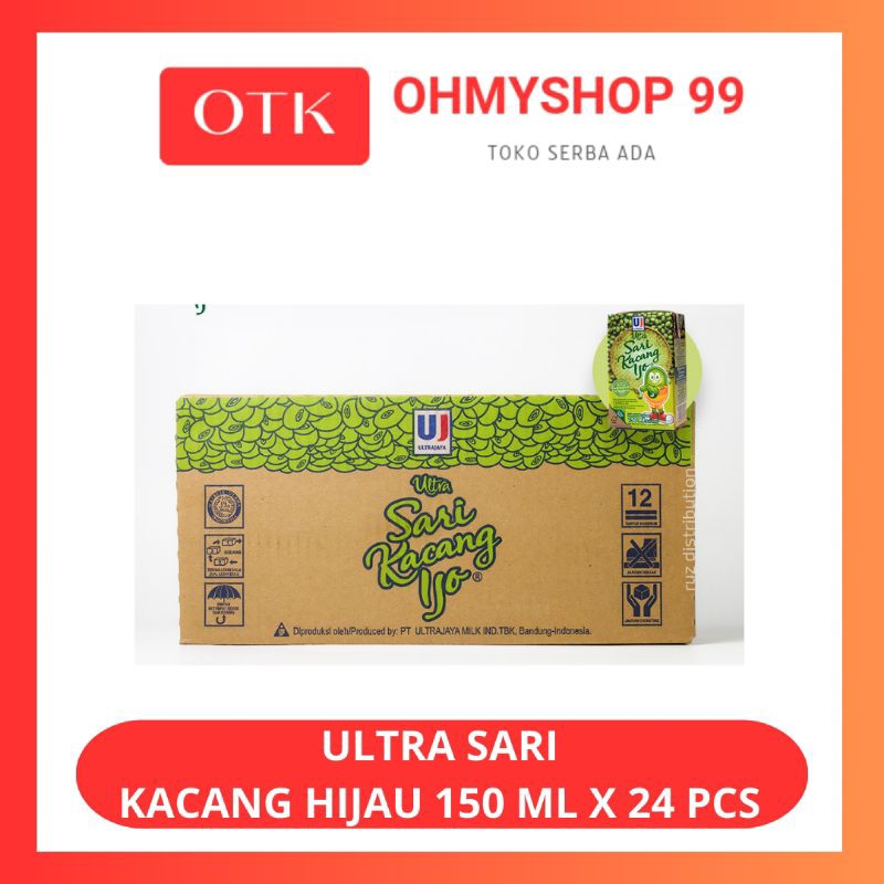 

Ultra Sari Kacang Hijau 150ml - 1 Dus