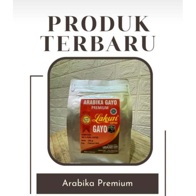 

lakun Coffee. bubuk kopi arabika asli tanah gayo (250gr)