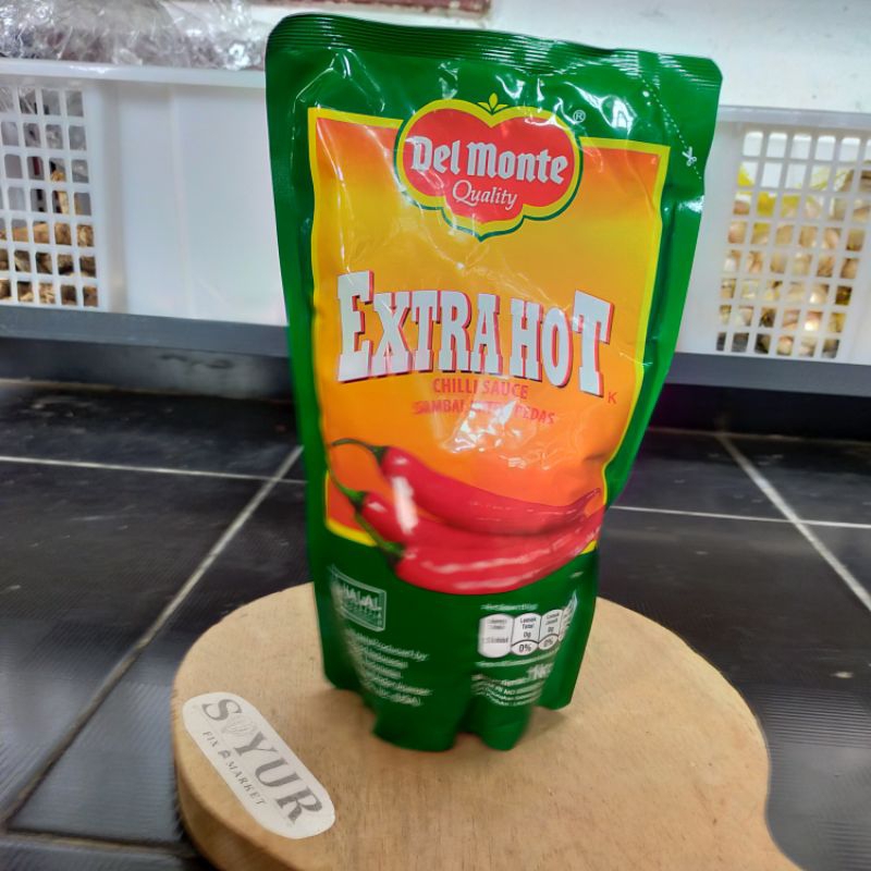 

Saos sambal extra pedas delmonte 1kg