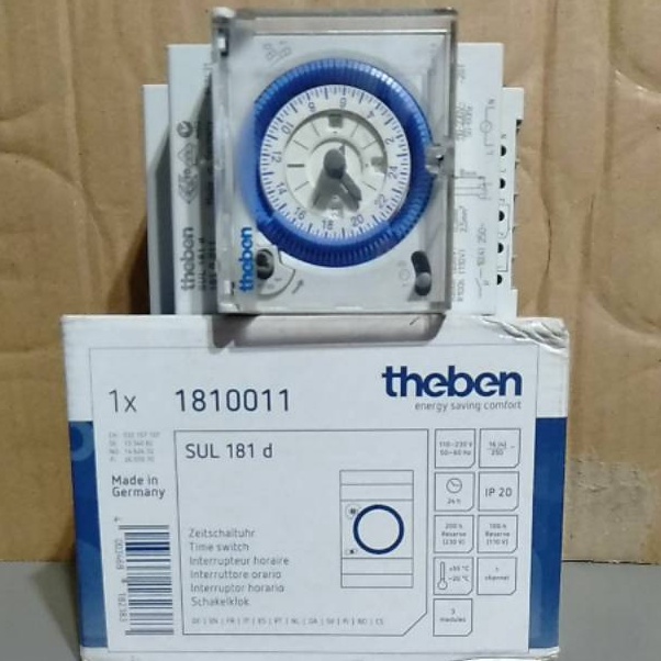 Ut Timer manual Theben sul 181 d