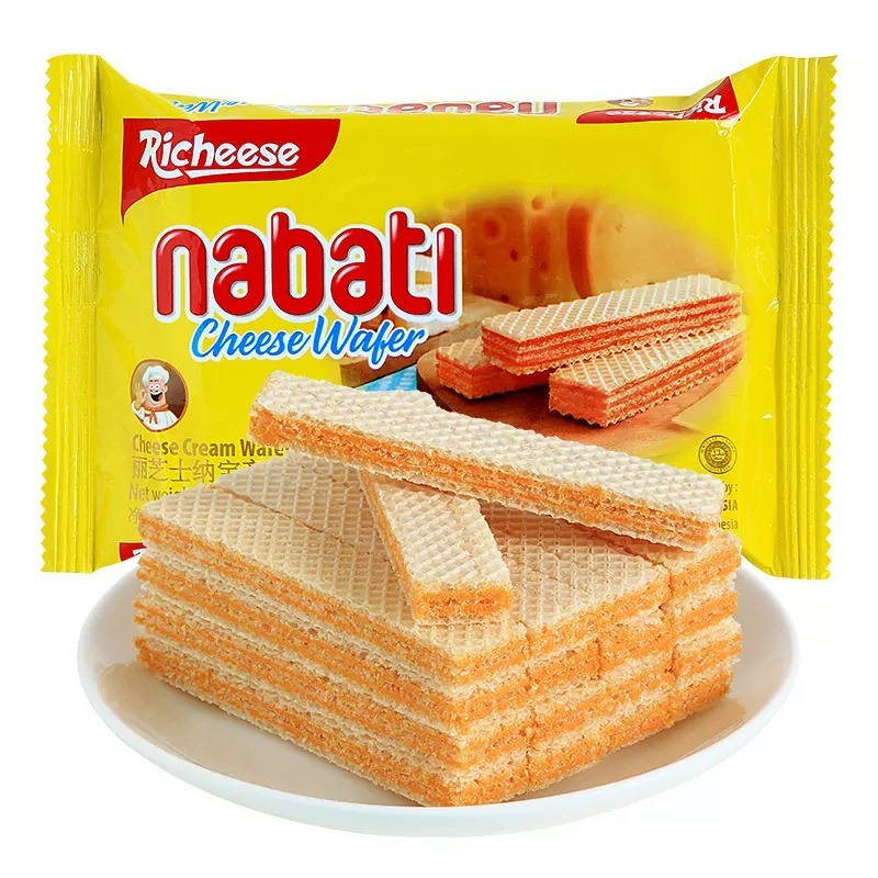 

NABATI 1000 RICHEESE RICHOCO ISI 10/PACK SNACK JAJANAN ANAK GROSIR MURAH