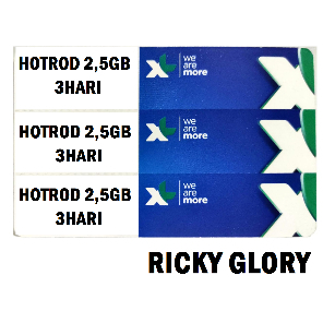 VOUCHER XL HOTROD 2,5GB 3HR