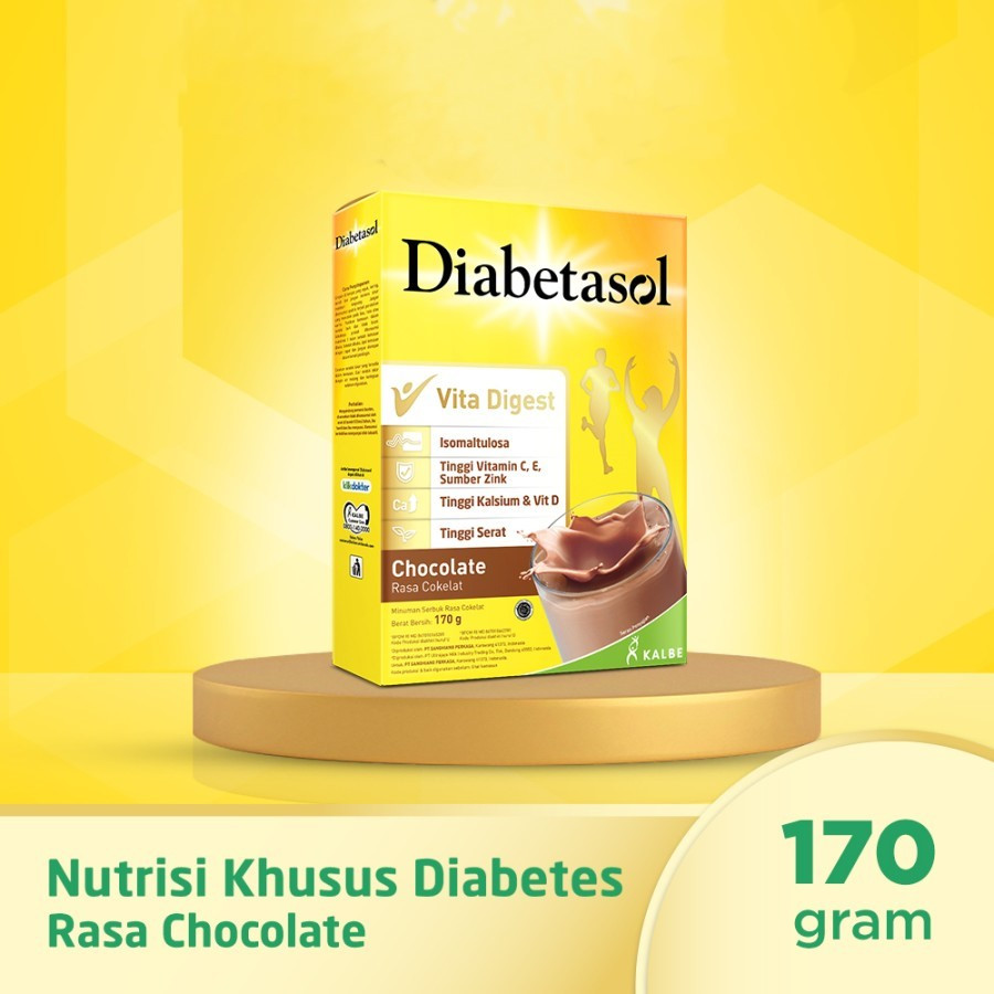 

MONSTAR - SUSU DIABETASOL 170 GRAM