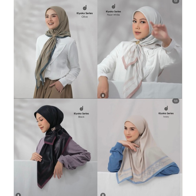 kerudung kiyoko series by deenay scarves