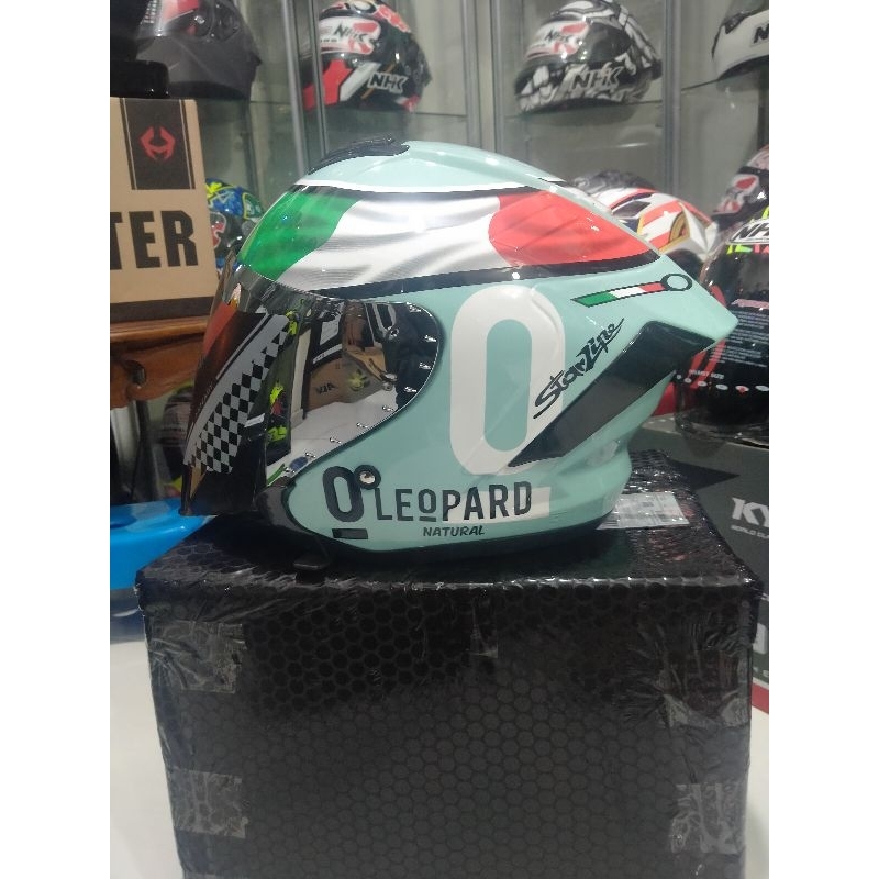 HELM HARD FACE JS ARMOR LEOPARD