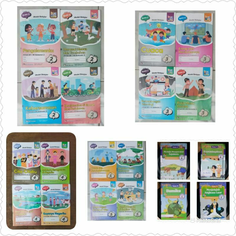 Paket LKS Tematik Media Pressindo SD Kelas 1 2 3 4 5 dan 6 Semester 2 Kurtilas Revisi Terbaru