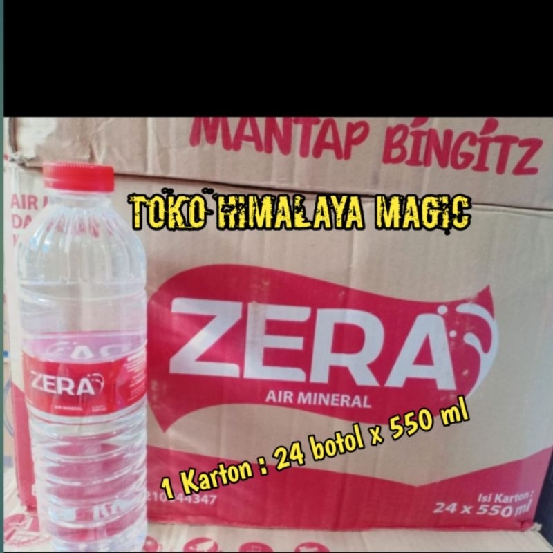 

Zera air mineral 24 botol x 550 Ml