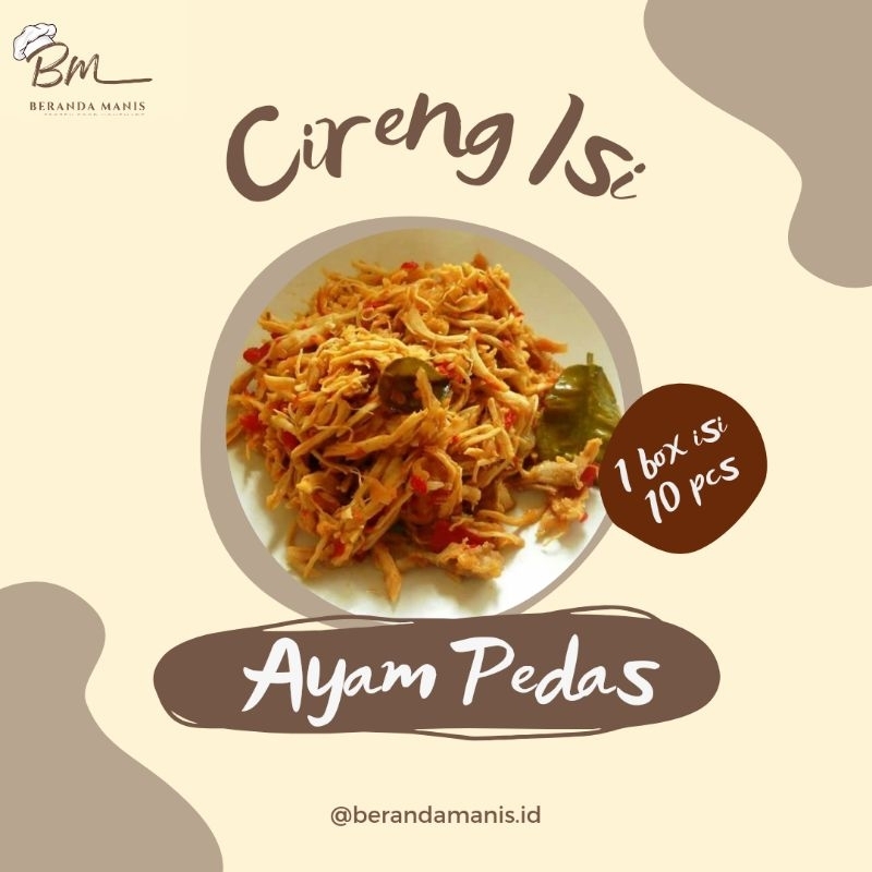 

Cireng Isi Ayam Pedas