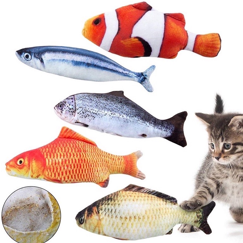 COD TERMURAH CATNIP IKAN  MAINAN IKAN KUCING