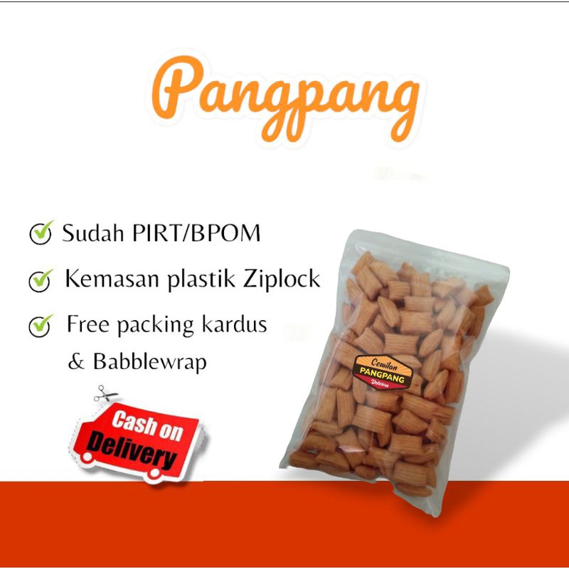 

Cemilan Pangpang / Kue Bantal 100 Gram