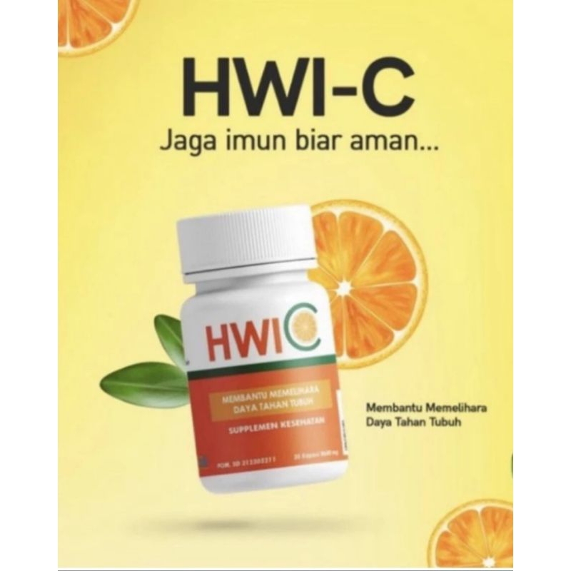 

HWI C ORIGINAL Vitamin C isi 30 Kapsul