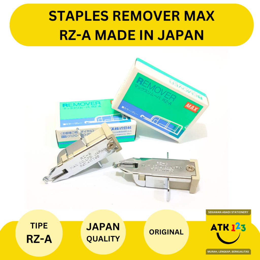 

Remover / Staples Remover / Pencabut Staples Merk Max RZ-A