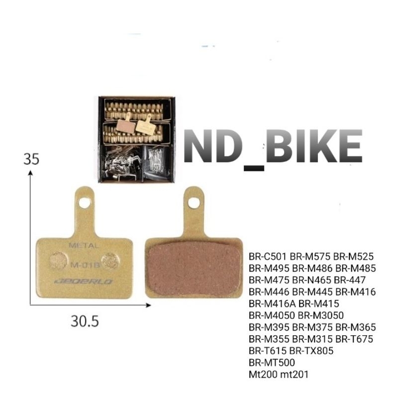 disc brake pad model b01s  kampas Rem cakram mekanik dan hidrolik mtb sepeda lipat dll Mt200 mt201 n