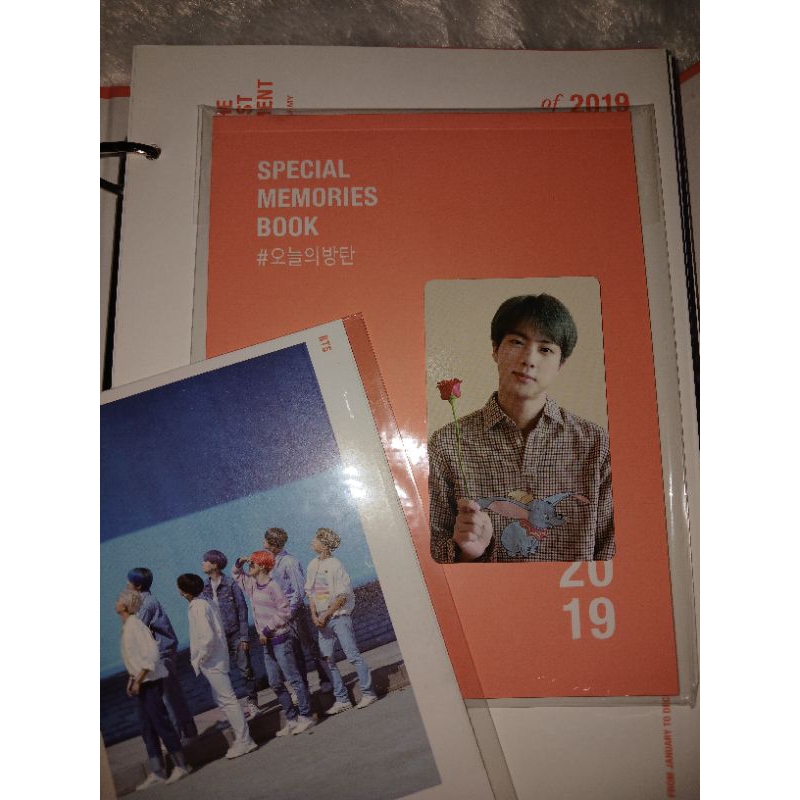BTS OFFICIAL DVD MEMORIES 2019 [PHOTOCARD JIN]