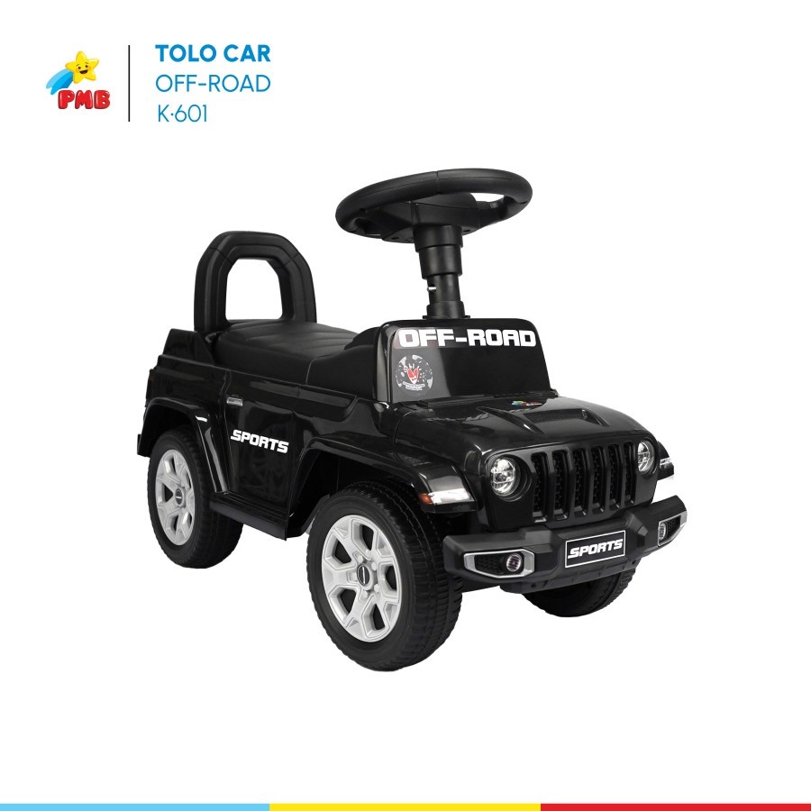 Mobil Gowel Anak PMB K601 Tolocar Off Road (tanpa aki) Ride On Toys