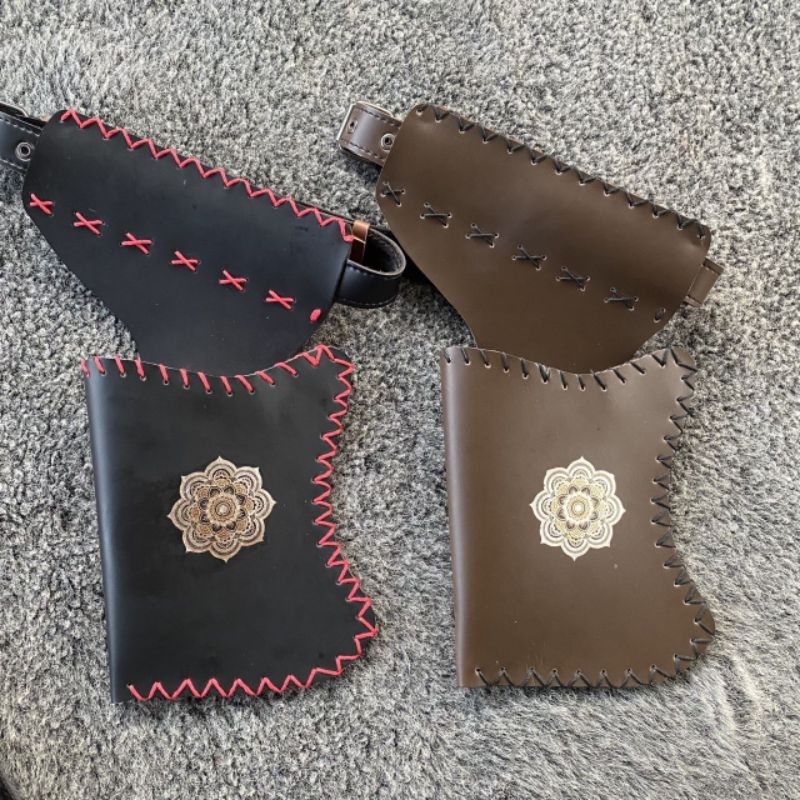 quiver model korea 1 slot bahan kulit sapi asli