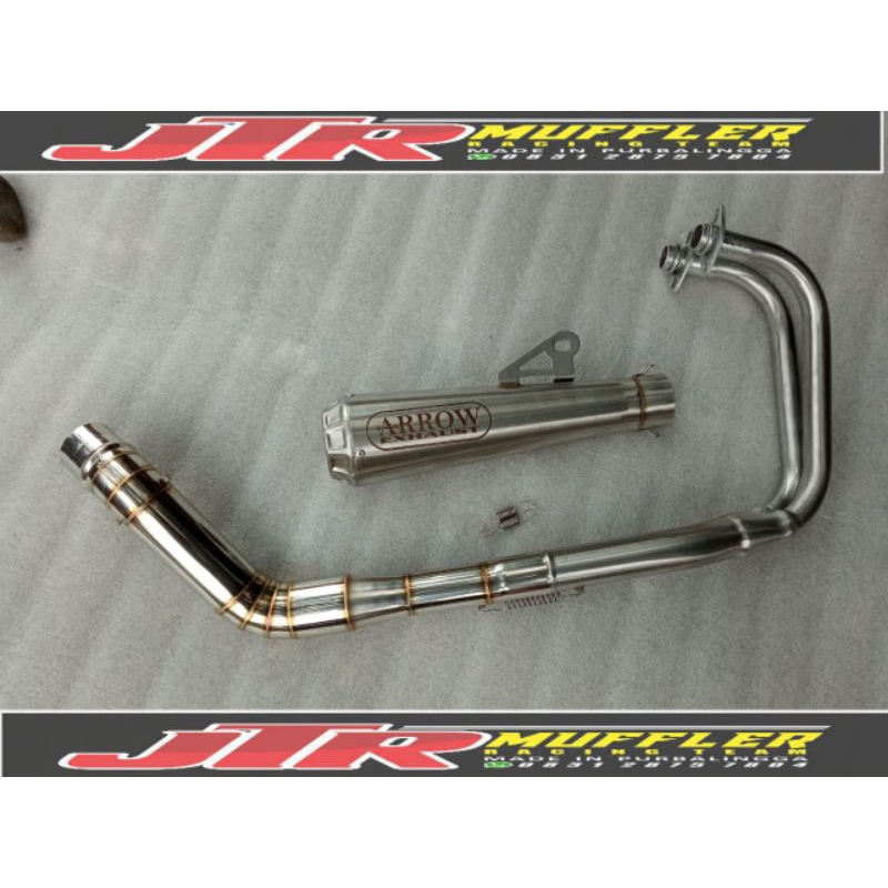 Knalpot racing ARROW Ninja 250 fi Cbr250rr Ninja 250 karbu R25 MT25 Z250 Ninja 250rr mono Z250SL