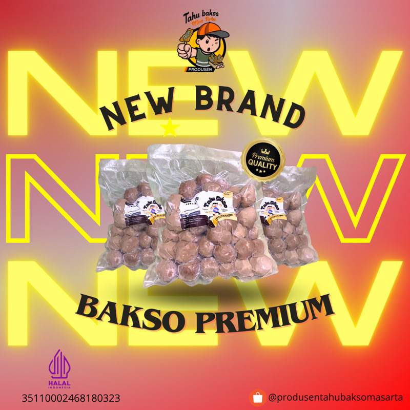 

Bakso Daging Sapi Premium isi 50