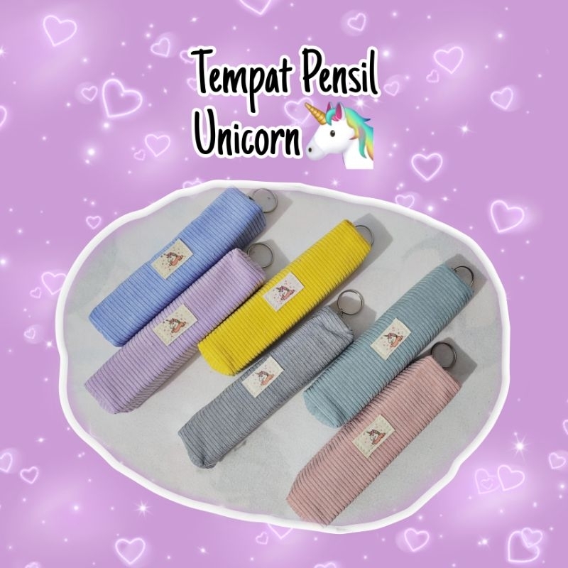 

PREMIUM TEMPAT PENSIL KARAKTER UNICORN BLUDRU