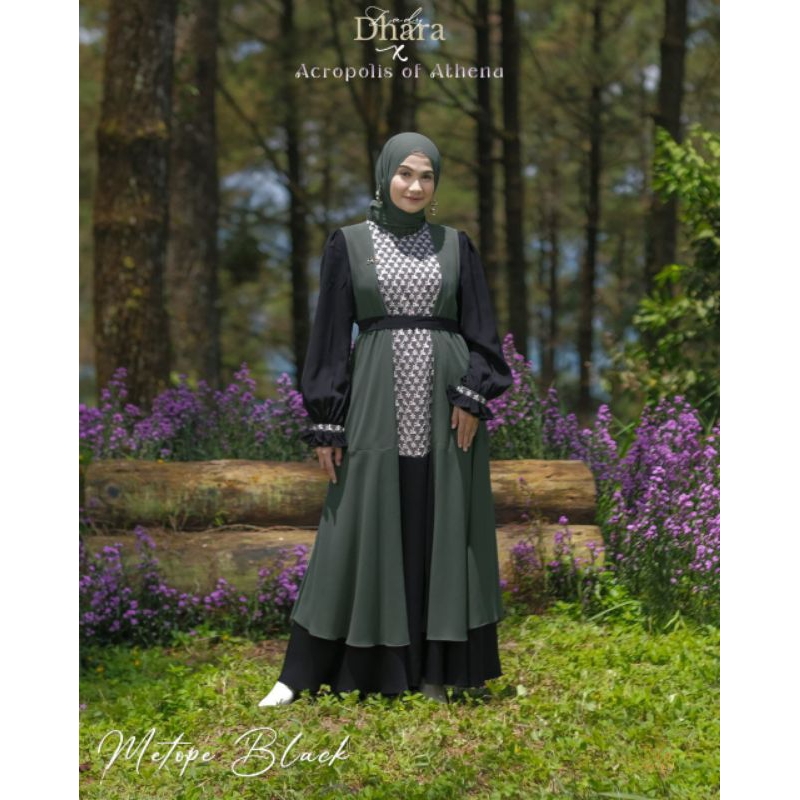 lady dhara set khimar style 1 & style 2 aden hijab