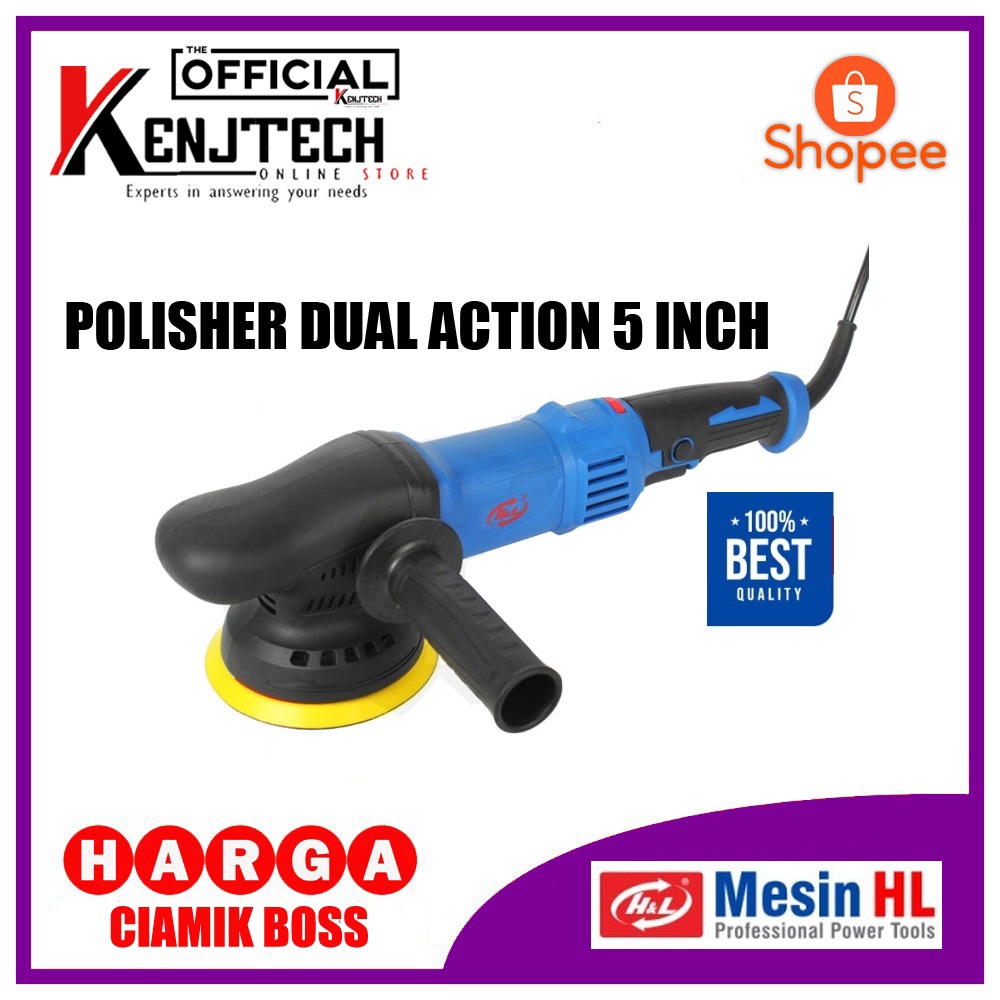 Mesin Poles Dual Action 5" Polisher Dual Action 5 INCH HL