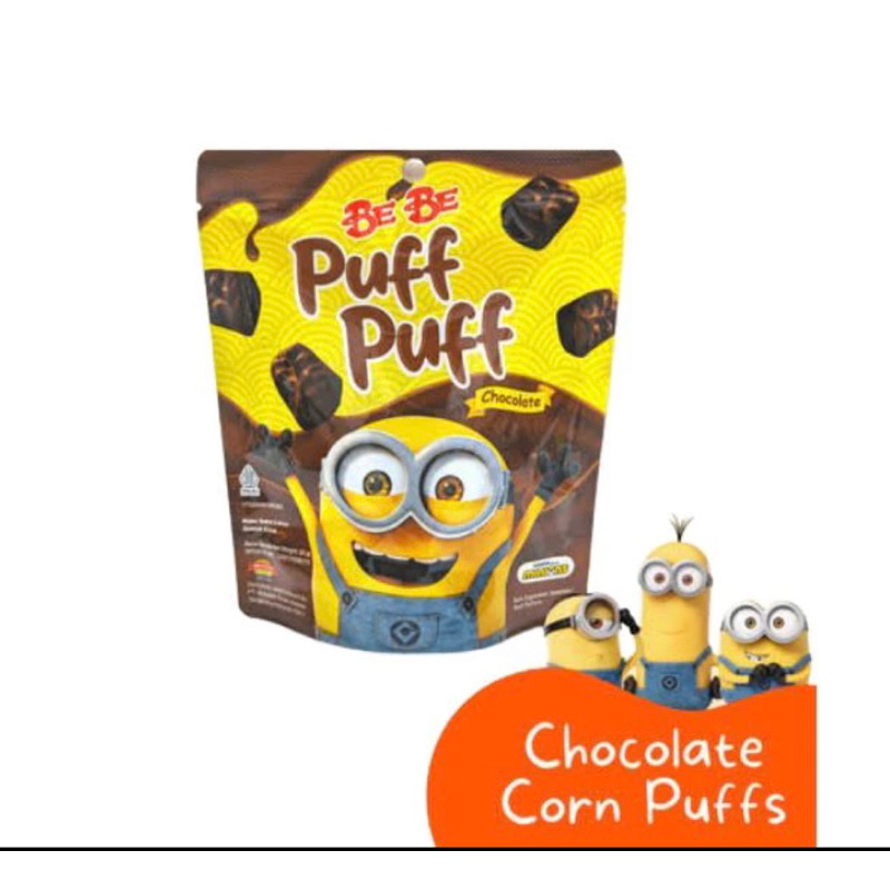 

BUY 1 GET 1!!! Be Be Puff Puff Minion Chocolate Corn Puffs Cokelat Anak