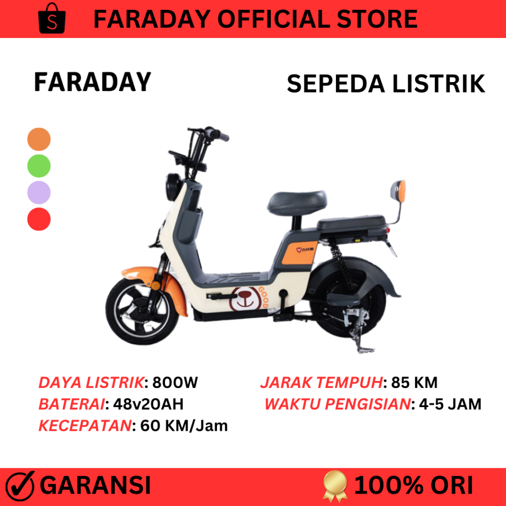 Sepeda Listrik FARADAY FS-1