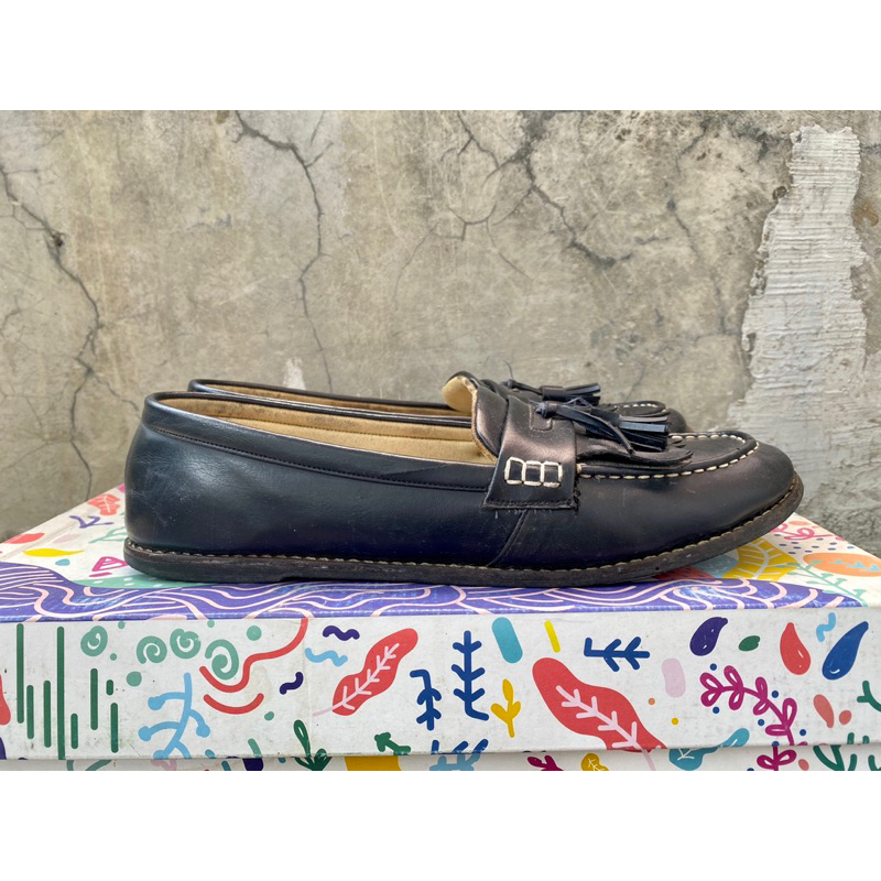 Flatshoes - Sepatu Loafer Wanita Pria Unisex | Adorable Projects - Classic Loafer | Sperry | Black P