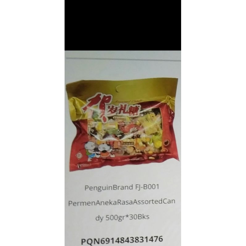 

penguin brand permen aneka rasa asorted candy 500grm