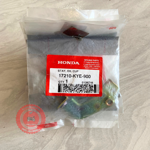 Besi Plat Stay Oli Cup Honda Megapro - Jaminan Original 100% - 17210KYE900