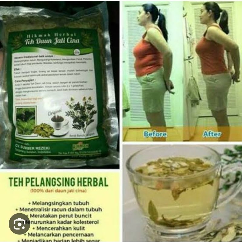 

(ACEH) TEH JATI CINA / TEH HERBAL PELANGSING