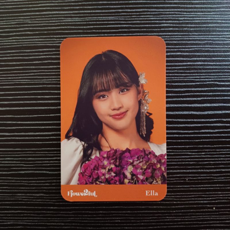 Photocard PC JKT48 Ella Flowerful 12th Anniversary