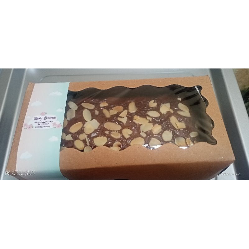 

FUDGIE BROWNIES | BROWNIES PANGGANG | BROWNIES ALMOND