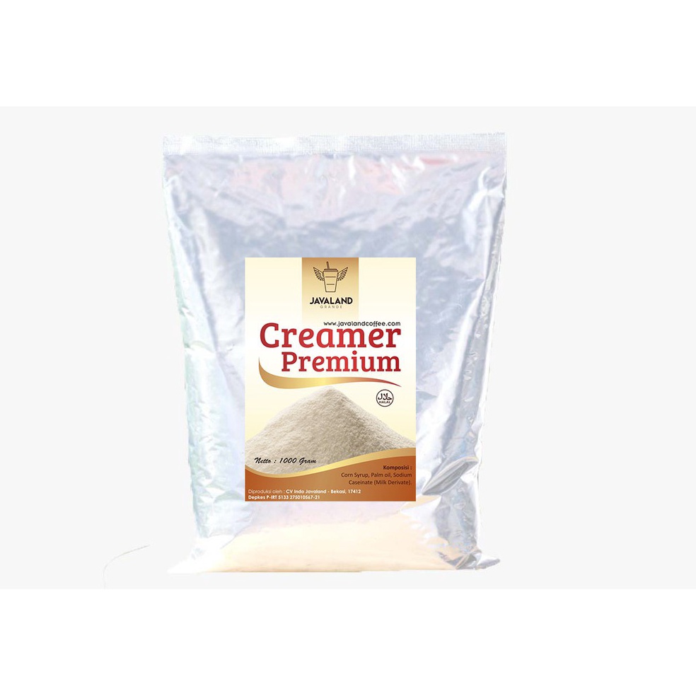 

ORIGINAL Javaland Bubuk Creamer Krimer 1Kg Premium Non Dairy Creamy Caf