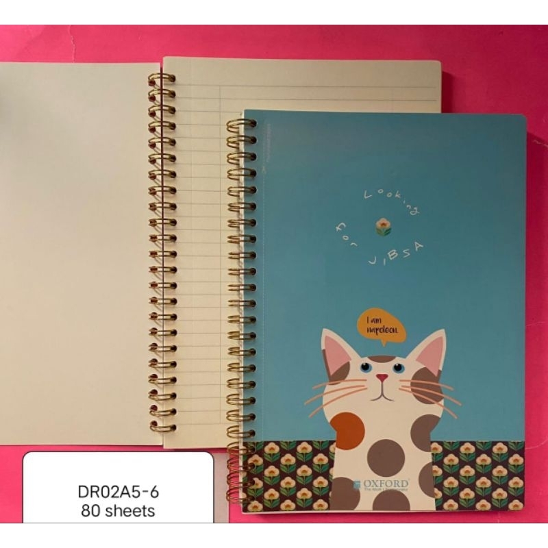 

OXFORD NOTEBOOK SPIRAL DR02A5-6 ISI 80LEMBAR