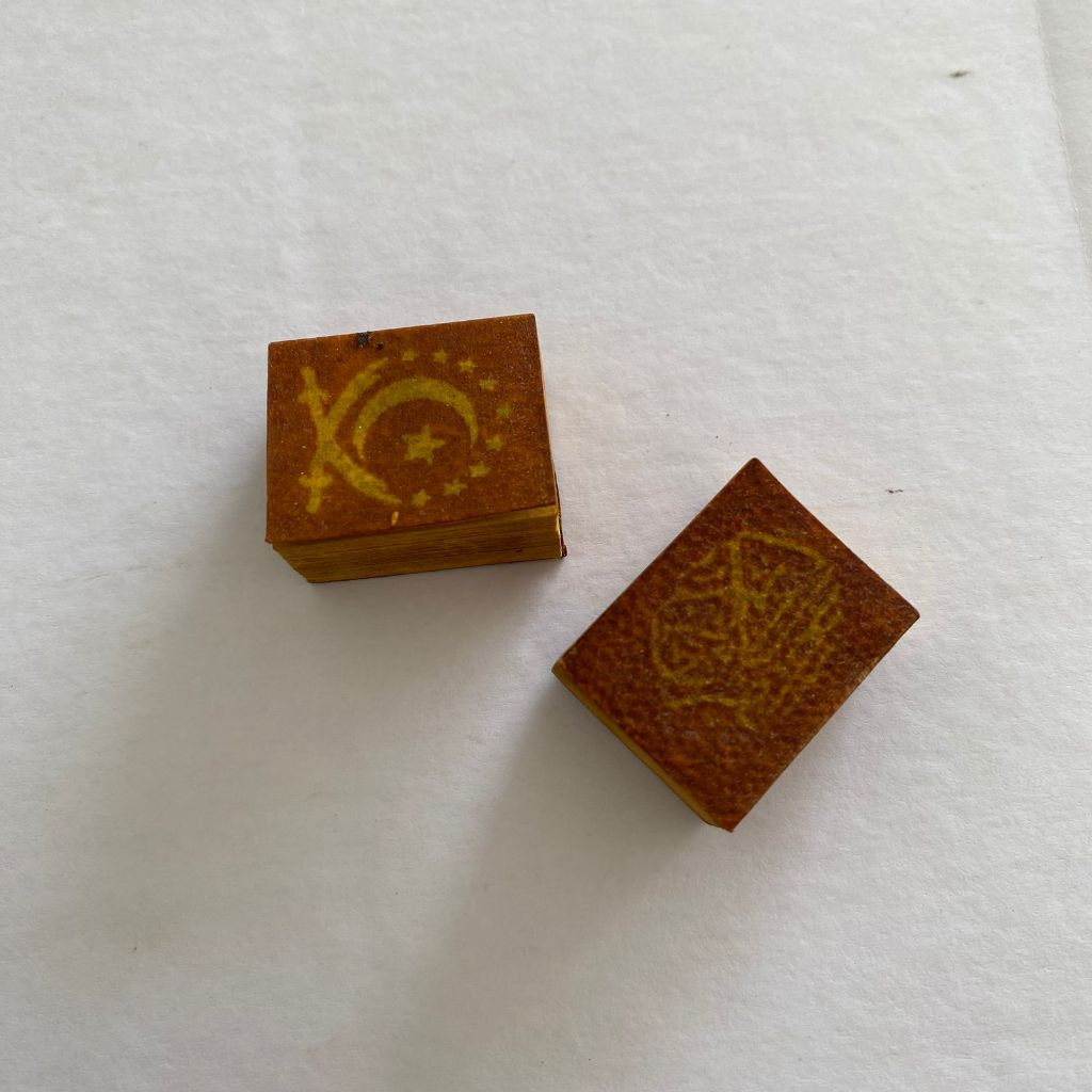 AL QUR'AN MINI KITAB STAMBUL ISTAMBUL TINTA EMAS KECIL SUPER MINI