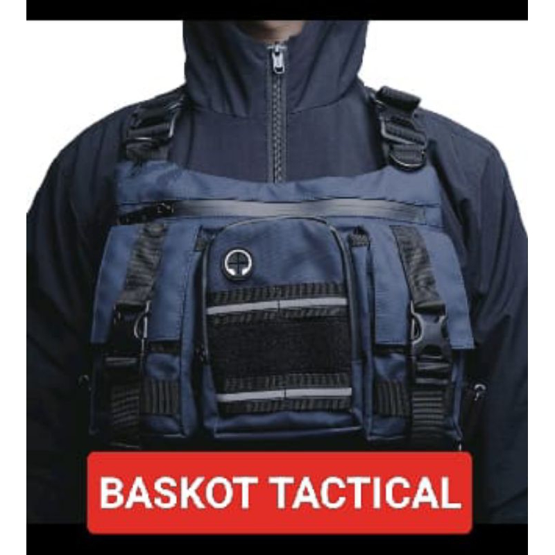 Tas Dada Anti Air Waterproof Chestbag NAVY Tas Pria