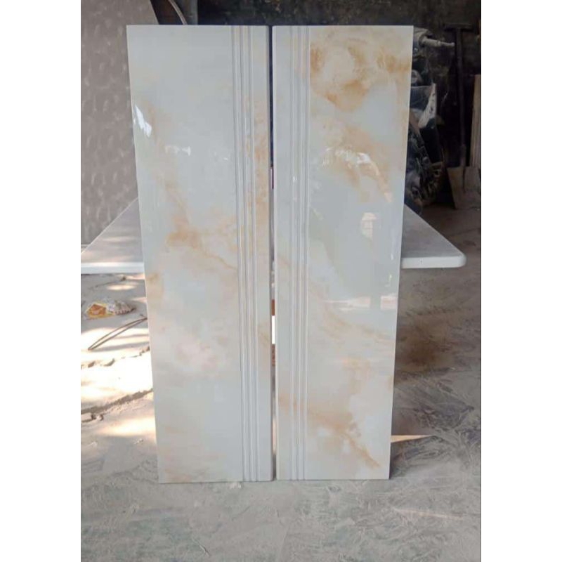 GRANIT TANGGA MOTIF MARMER 30X120 20X120 CUSTOM UKURAN