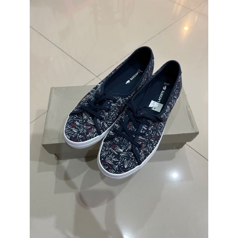 Lacoste canvas shoes