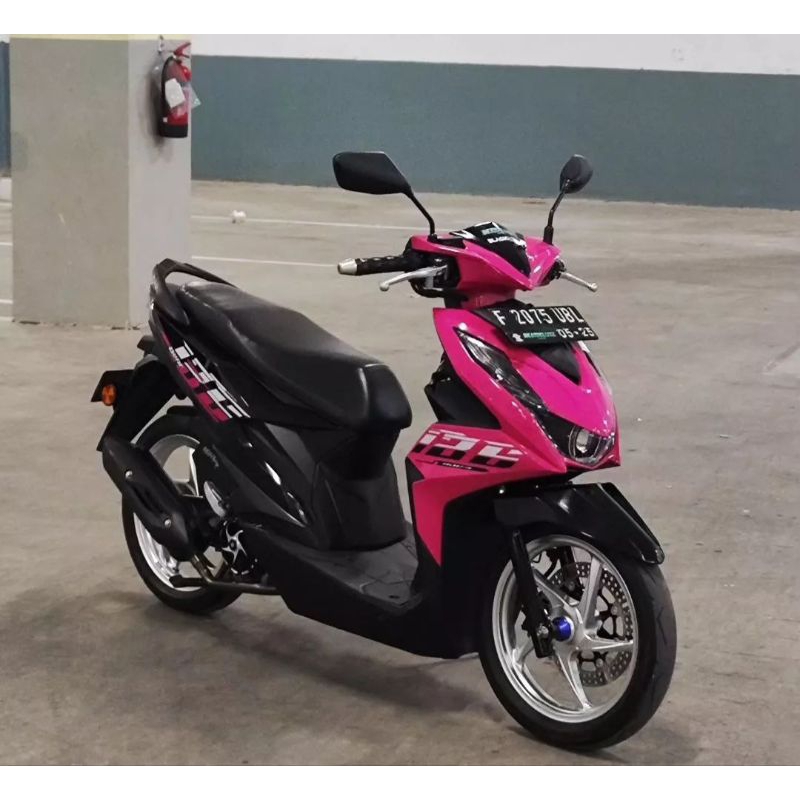 STRIPING TRANSPARAN BEAT DELUXE CUSTOM 125 VIETNAM STYLE