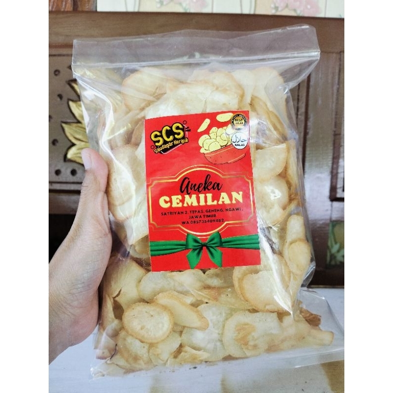 

KERIPIK SINGKONG SAUDAGAR KERIPIK SCS 250GR