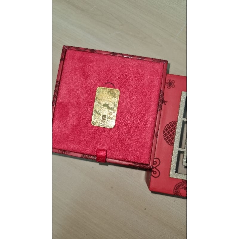 [NEW LIMITED] Emas Antam LM 8 gram Gift Series Imlek Year Of The Dragon Shio Naga 2024