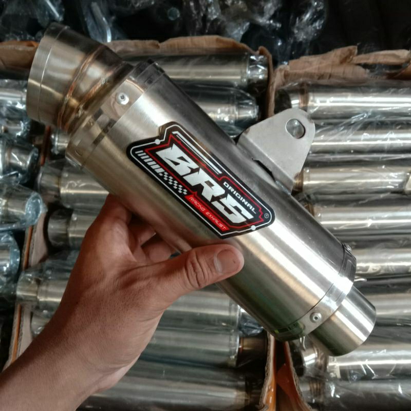 slencer knalpot ORIGINAL BRS tipe CP3 sarangan full inlet 50