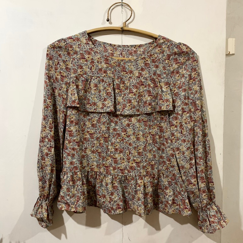 blouse floral ceruti crop top