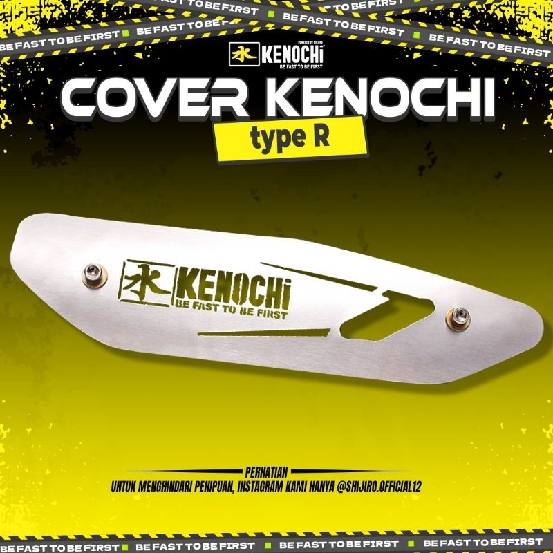 Cover Tameng Knalpot KENOCHI Type R Mio Mio m3 Beat Scoopy Genio