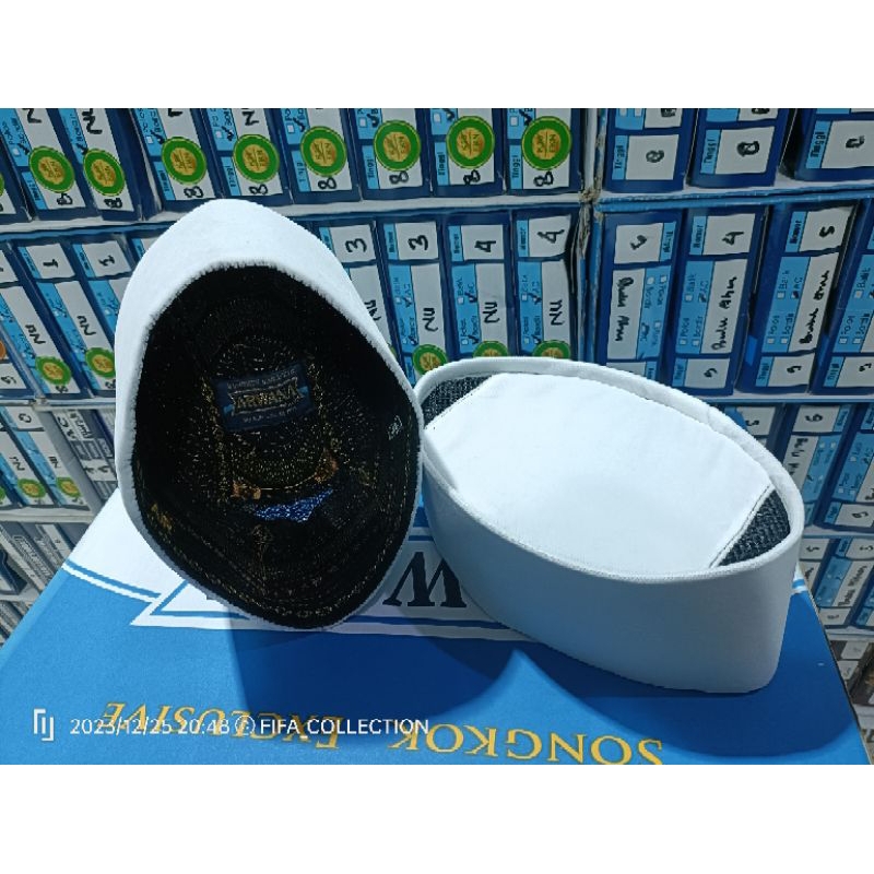 Peci Nasional Khusus warna Putih Ac